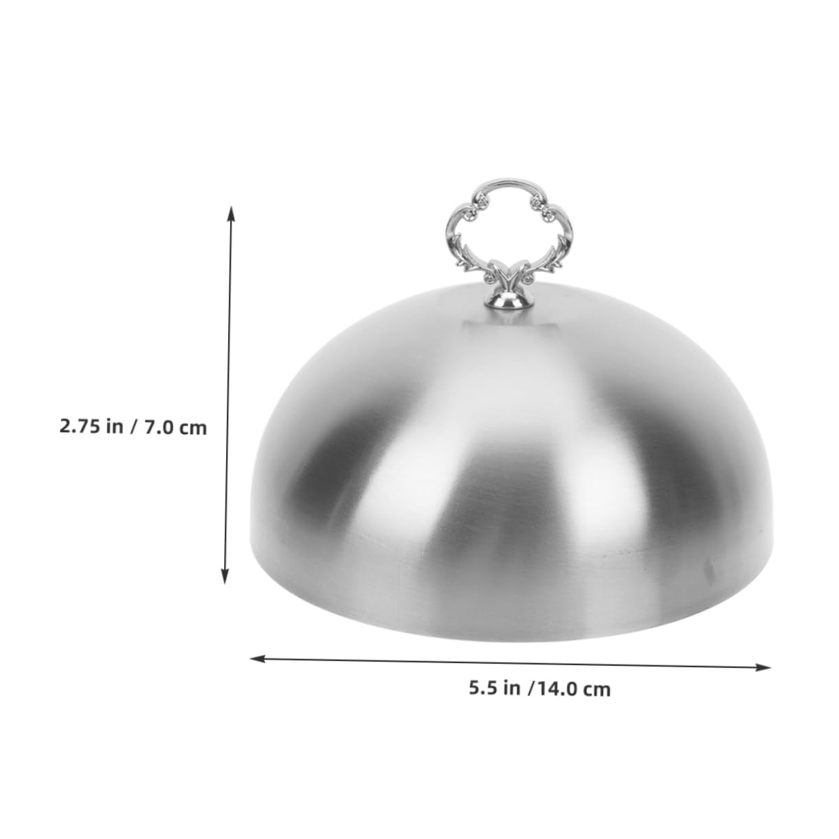 Cabilock Round Basting Cover Stainless Steel Cooking Dome for Heat Retention Versatile Use for Grilling Frying and Outdoor Bbq Enhances Dining Experience