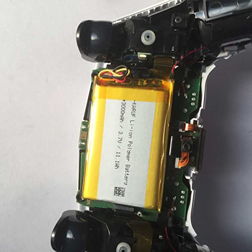 Karuf 3000Mah Replacement Battery For Sony Playstation 5 Dualsense Controller Cfi-Zct1 W B U Replace Ps5 Lip1708 Battery Pack Upgrade From 1560Mah To 3000Mah (Ps5 Battery Pack X1) #TOP4