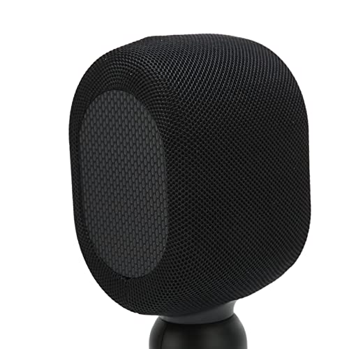 Microfone sem fio, alto-falantes duplos HiFi, microfone portátil Bluetooth 5.0, com luz fria e 5 efe