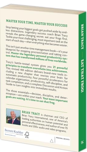 Image of Eat That Frog!, Fourth Edition: 21 Great Ways to Stop Procrastinating and Get More Done in Less Time