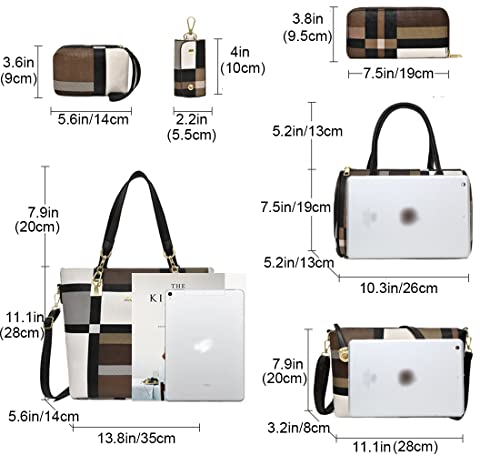 Set de 6 bolsos para mujer ZiMing miniatura 4