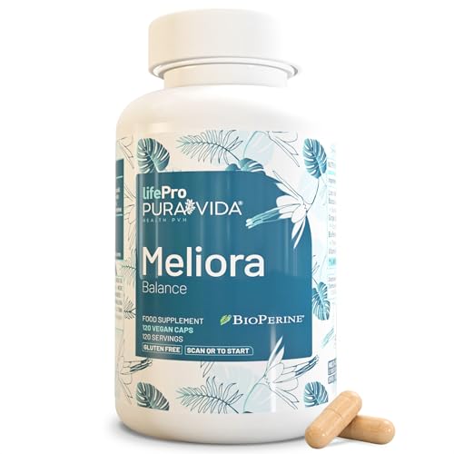 Life Pro Pura Vida Lion's Mane Meliora Nootropic 120 gélules végétales - Complément naturel pour la concentration, la mémoire et le bien-être mental, à...