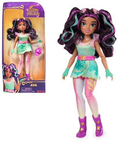 Unicorn Academy Ankleidepuppe Ava - die Originalpuppe zur beliebten Netflix-Serie, 24 cm groß und mit 7 Accessoires für fantasievolles Rollenspiel, für Kinder ab 4 Jahren Unicorn Academy Ankleidepuppe Ava - die Originalpuppe zur beliebten Netflix-Serie, 24 cm groß und mit 7 Accessoires für fantasievolles Rollenspiel, für Kinder ab 4 Jahren