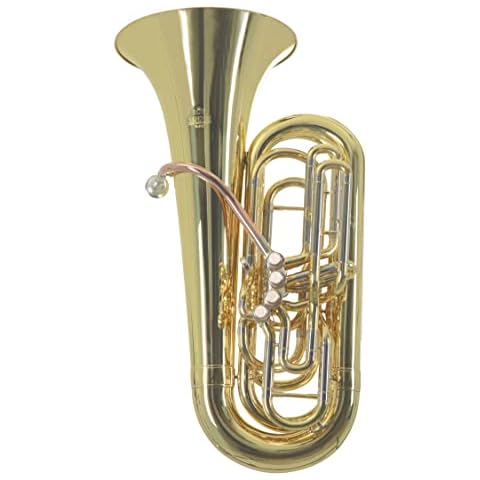 Roy Benson C-Tuba MOD.TB-312C Front Action inkl. Gig Bag mit Rucksackriemen Cover
