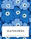 Marimekko Notes (Blues): 20 Unikko Notecards and Envelopes