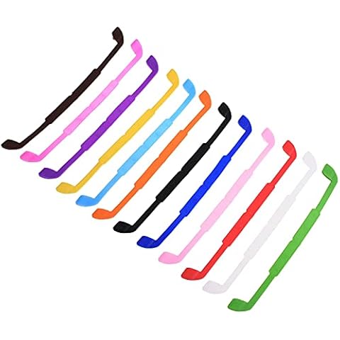 The Little Green Change 12 Color Silicone Anti-Slip Glasses Eyeglass Strap Sports Glasses Strap Holder for Children - Snap Ring Pliers Cover