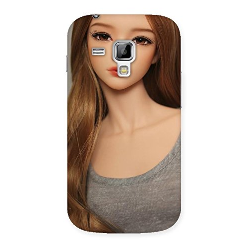 Premium Finish Sweet Look Doll Back Case Cover for Galaxy S Duos