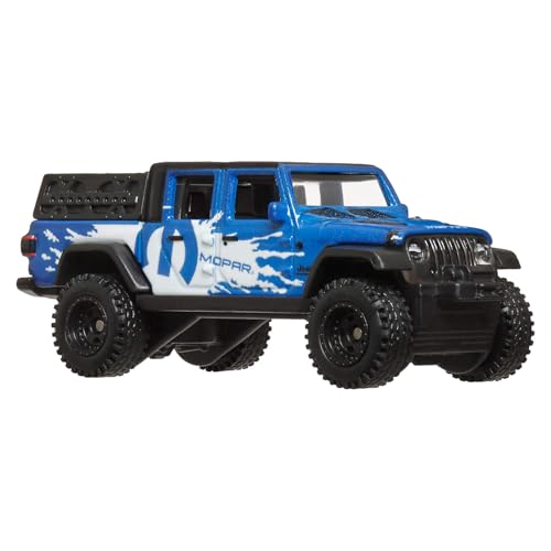 Hot Wheels Premium Car Culture Collectible Toy Car, 1:64 Scale Die-Cast Jeep Gladiator, Terra Trek Vehicle with Real Riders Tires - image 2