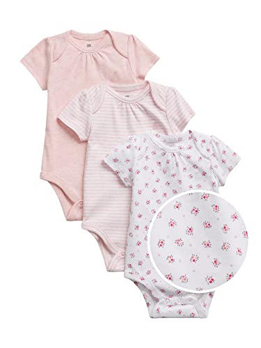 Image of GAP unisex-baby 3-pack First Favourite Short Sleeve Bodysuit