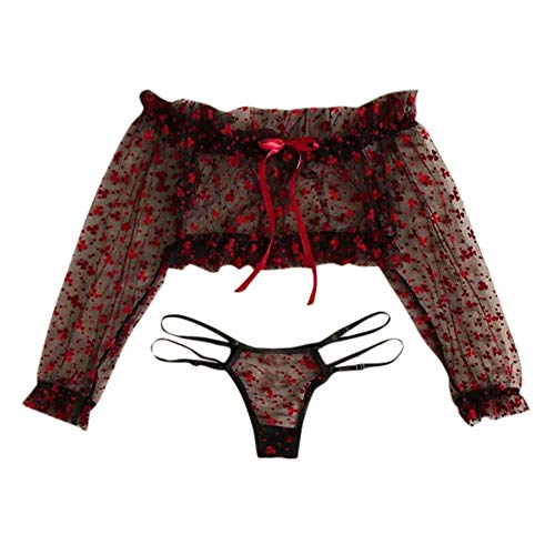 Vêtements de nuit en dentelle transparente pour pimenter vos soirées en couple