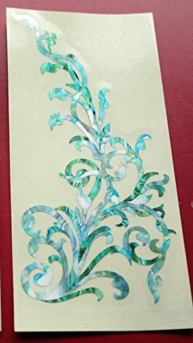 Image of Inlay Sticker for Guitars & Bass - Vintage Vines - Abalone Mix,B-161VVM-N