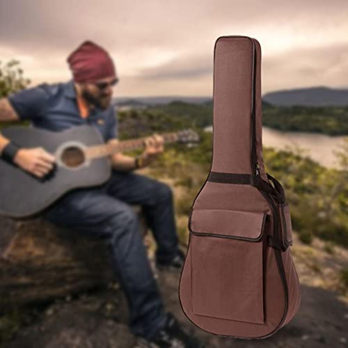Sac de Guitare Classique étanche à La Poussière étui Stockage Voyage Sac à Dos Sangle, Café 41 pouces - Les Beatles, Paul McCartney, John Lennon, RIngo Starr, George Harrison Sac de Guitare Classique étanche à La Poussière étui Stockage Voyage Sac à Dos Sangle, Café 41 pouces – Image 7