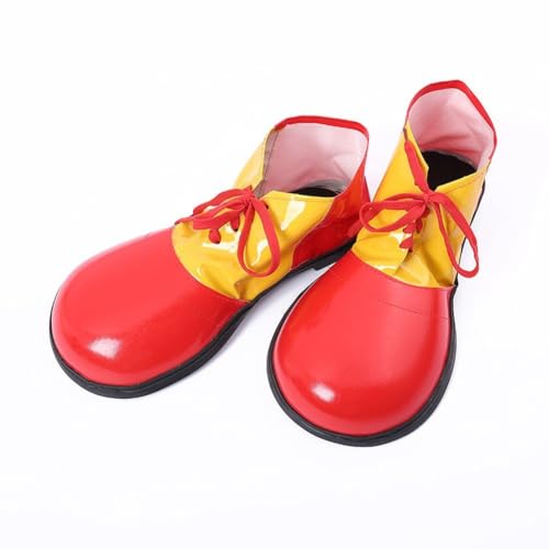 Grandes chaussures de clown de cirque accessoires fêtes noël