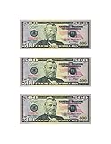X10 $500 bills best Novelty Movie Prop Fake REAL LOOKING Play Money COPY