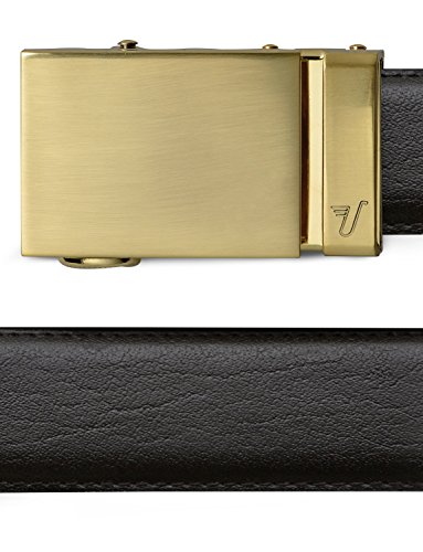Image of Mission Belt Men's Leather Ratchet Belt, 40mm Metal Collection