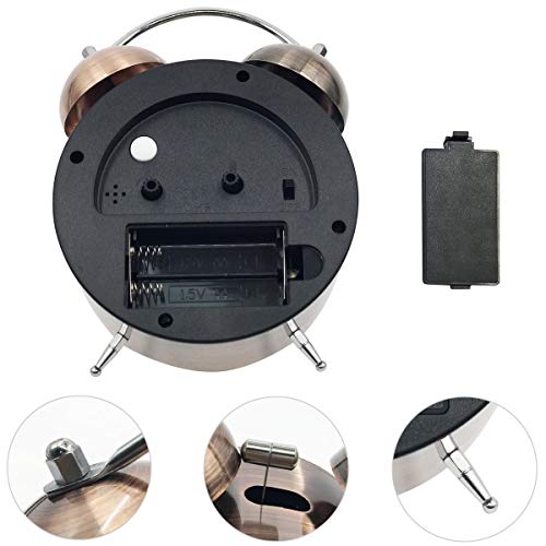 EASEHOME - Sveglia in stile retrò mattina, sveglia...