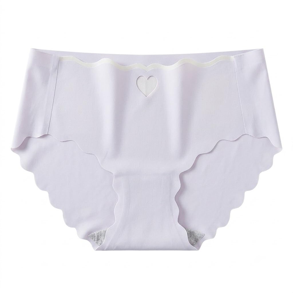 vikimo Women's Seamless Briefs Panties, Purple-picture-32