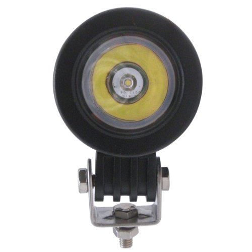 TMH 10w Cree LED Work Light Round Shape 30 Degree Spot Beam Lamp Off-road, 4wd, 4x4, Utv, Sand Rail, Atv, Suv, Motorbike, Motorcycle, Bike, Bus, Trailer, Truck, Train, Mining Truck, Excavator, Bulldozer, Crane, Road Roller, Fork Lift, Fire Engine, Police 