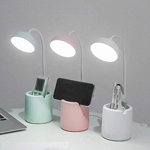 LED-Schreibtischlampe – Augenschonende USB-Tischleuchte, flexibles Schwanen-Design, Touch-Steuerung, ideal zum Lesen, Lernen und Nachtlicht für Kinder