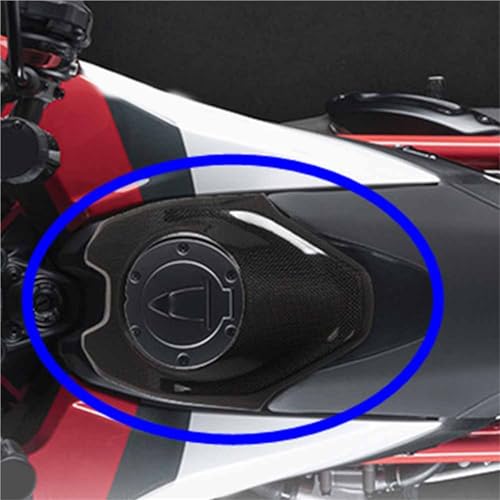 Protection de bouchon carburant carbone pour vos sorties en Hypermotard - 2