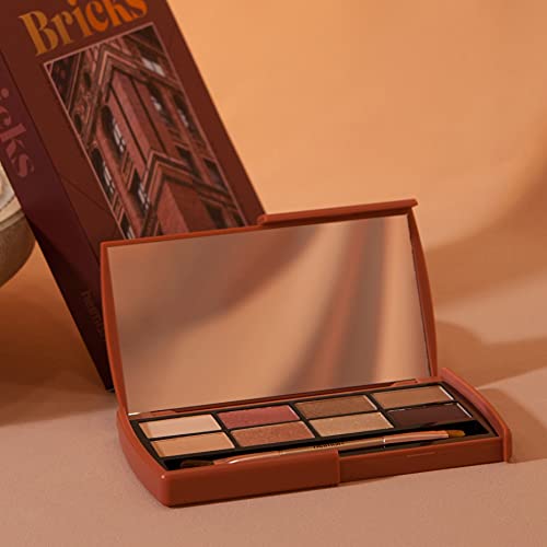 Heimish-Dailism-Eye-Palette-Brick-Brown-Shadow-Palette-Multi-Color-Matte-Shimmer-Glitter-Shadow