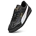 PUMA Women's Club 5v5 Sneaker Black White Gold, 8.5