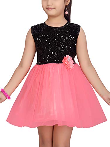Image of muhuratam Girls Solid Regular Dress