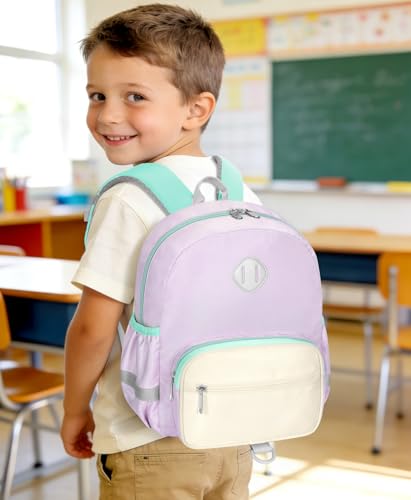 Image of Toddler Backpack for School Kids Backpack for Girls Cute Preschool Bookbag | Kindergarten Daycare Backpacks for Boys Children Small Mini Lightweight 2-4 Kid Daily Bag 12 inch