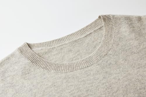 Image of EURKEA Women's Crewneck 100% Cashmere Sweater, Cozy Pullover Winter Top for Women, Gift Ready