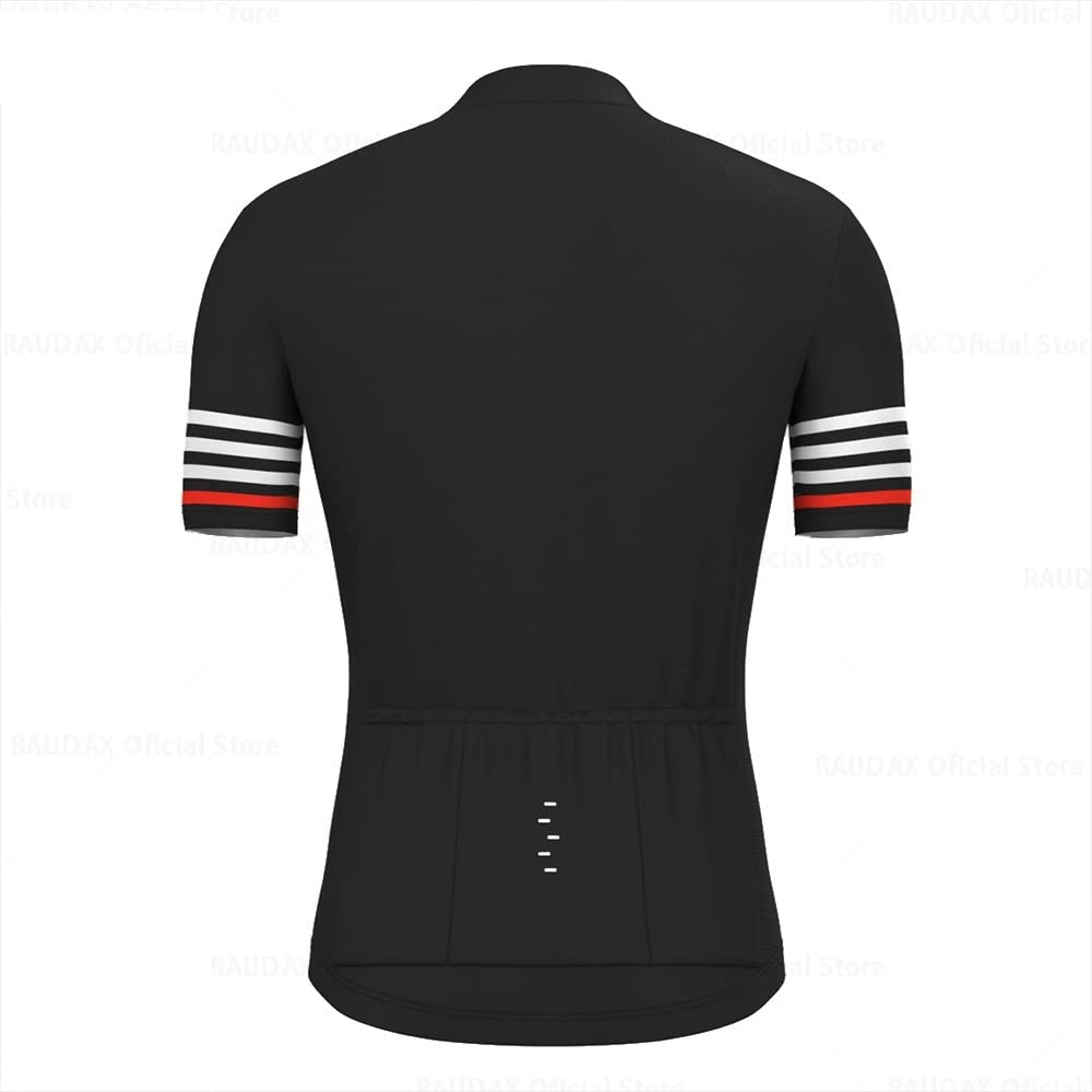 Culotte Ciclismo Hombre Jersey de Ciclismo Conjuntos Jersey Manga Corta Ropa Verano Triatlón Bib Shorts Traje Camisa