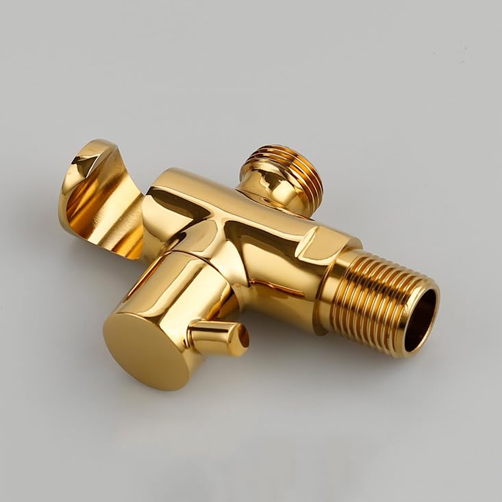 Premium Bidet Duschset - Kupfer Handheld Bidet Sprüher mit Edelstahlschlauch, Einhandgriff, einfache Installation für verbesserten Badkomfort und Hygiene