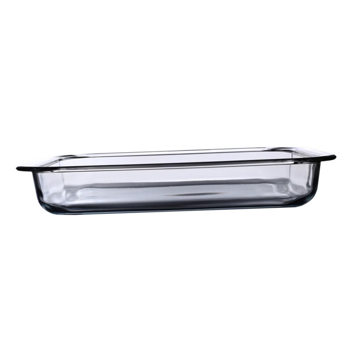 Fuente de Vidrio Templado para Hornear de 2l, Transparente, 1 Pieza