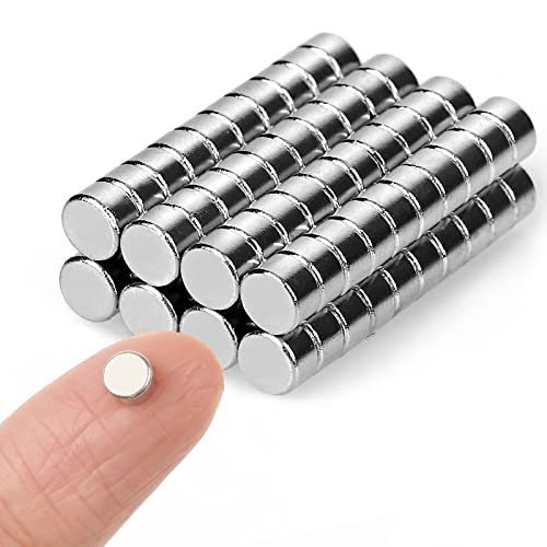 80 PCS Small Magnets, 5x3mm Mini Ma…