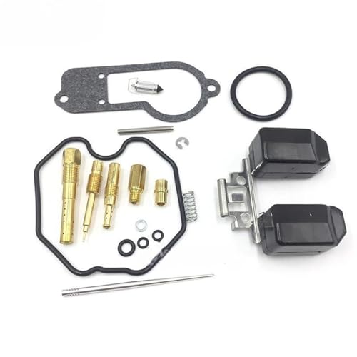 Kit reparación de inyección de Carb Kit Accesorios Carburador Motocicleta para CRF230F CRF 230 F 2003-2017, Kit Reparación con Junta Flotador.