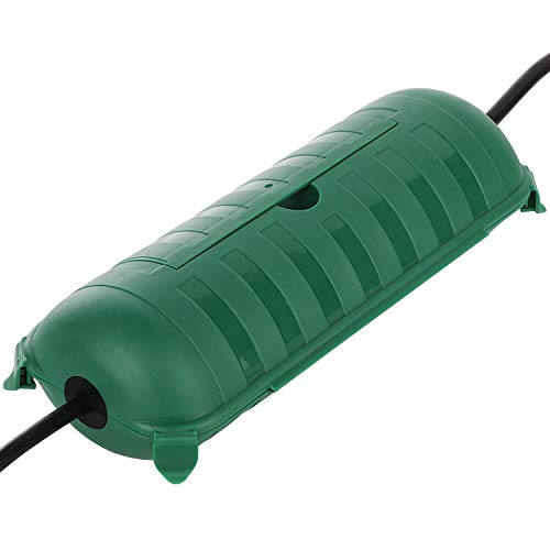 Outdoor Extension Cord Safety Cover by Restmo, IP44 Waterproof Power Box, Weatherproof Electrical