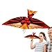 Rubber Band Powered Bird - Elastic Band Flying Bird | Funny Kite Outdoor Toys | Outdoor Toys Flying Bird | Educational Toys Bird Models | Handmade Airplane Toys, Red, Blue, Pink (Random delivery)