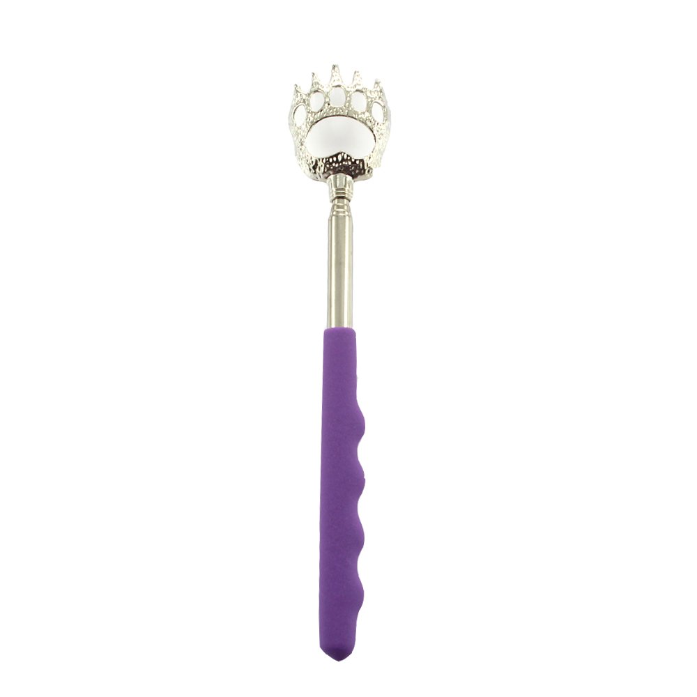 YPY Back Scratchers Telescopic Bear Claw Back Itching Scratcher Scalp Hand Massager Tool with Wave Handles(Random Color) (1)