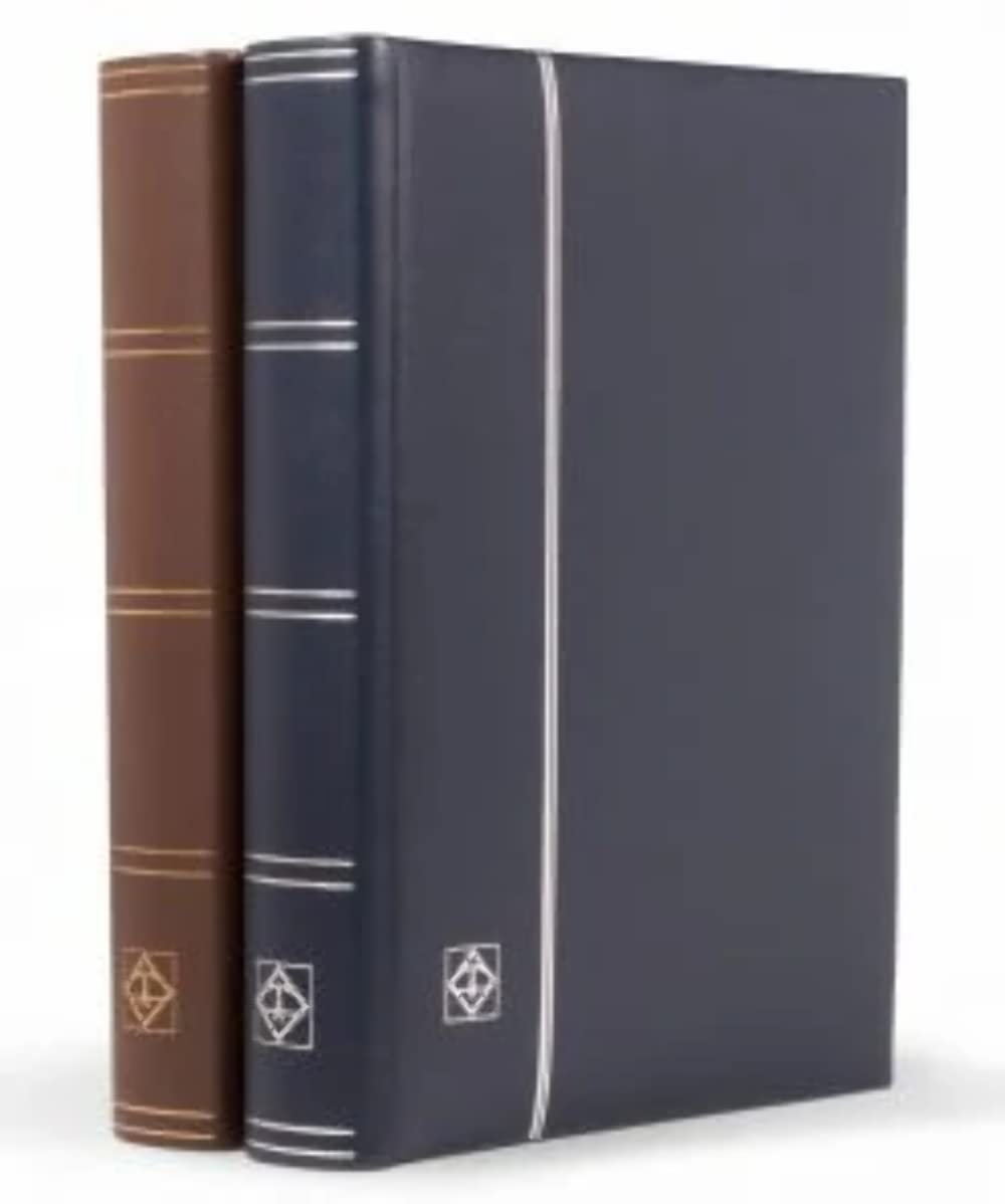 Leuchtturm Einsteckbuch LEDER, DIN A4, 64 schwarze Seiten, wattierter Echtleder-Einband, braun - Image 4