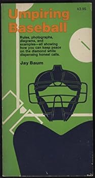 Paperback Umpiring Baseball Book