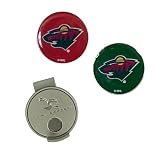 Team Effort NHL Minnesota Wild Hat Clip & 2 Ball Markers