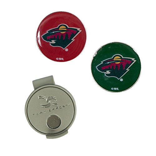 Team Effort NHL Minnesota Wild Hat Clip & 2 Ball Markers