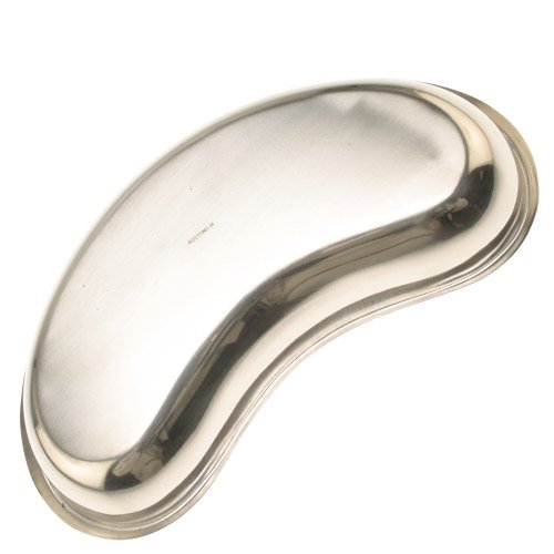 May - Nierenschale - Gesamtlänge: 24 cm - Tiefe: 3,5 cm - nicht-magnetischer Edelstahl