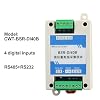 4 Channels Digital Inputs RS485 RS232 Modbus Rtu IO Module