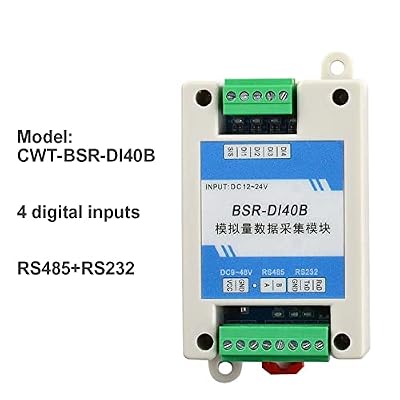 4 Channels Digital Inputs RS485 RS232 Modbus Rtu IO Module