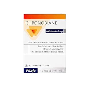 Pileje Chronobiane Mélatonine 1 mg 30 Comprimés