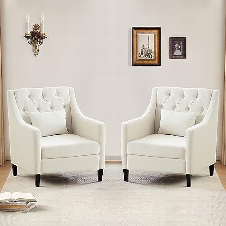 HUIMO Upholstered Living Room Chairs, Accent Chairs Ireland Ubuy