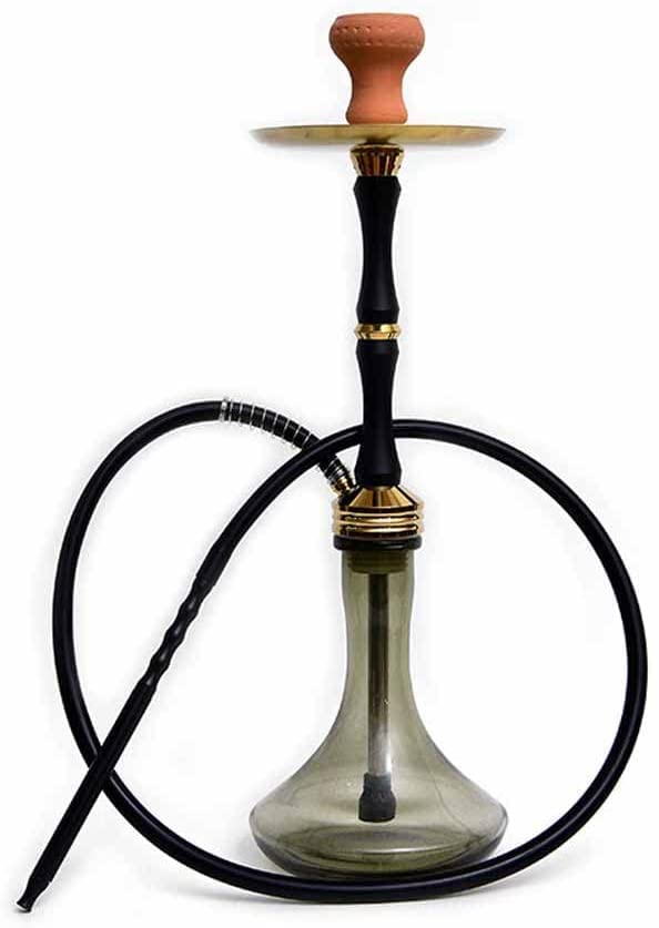 LSZ Shisha-Set Großer Legierungshuka mit Silikonschlauch, privater Partei-Huka-Arabien-Haken-Set for den Innenraum im… – Bild 6
