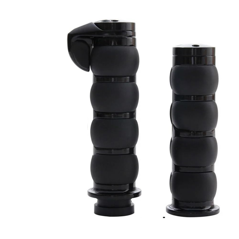 Manopole cromate per moto da 1 "manubrio adatto per Har&ley Dyna Sportster Cruiser Soft Touch Comfort impugnatura per parti di motociclette Manopole manubrio
