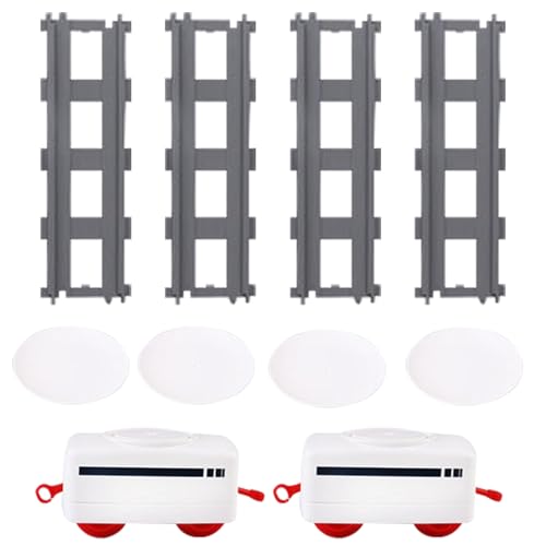 回転寿司トレイン 車おもちゃ 電車 パーツ お子様と一緒に楽しめる 寿司列車のおもちゃ 受け皿8枚付き レール 自動 電動 組み立て 知恵 自動 電動 誕生日 ギフト プレゼント 玩具 電車 列車ゲーム