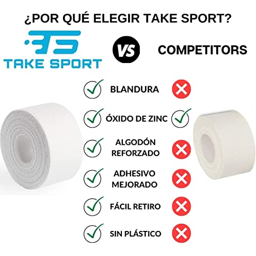 Vendaje deportivo adhesivo TS Take Sport, esparadrapo de algodón resistente de 5 cm x 10 m 3